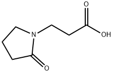 3-(2-OXO-PYRROLIDIN-1-YL)-PROPIONIC ACID 구조식 이미지