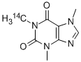 CAFFEINE, [1-METHYL-14C] Structure