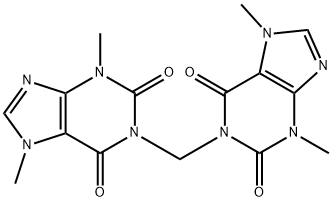 1,1'-Methylene Bis[TheobroMine] Structure