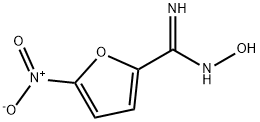 N'-HYDROXY-5-NITROFURAN-2-CARBOXIMIDAMIDE Structure