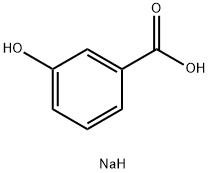 3-HYDROXYBENZOIC ACID SODIUM SALT 구조식 이미지