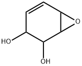 3,4-epoxy-1,2,3,4-tetrahydrobenzene-1,2-diol Structure