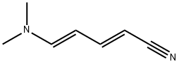 2,4-Pentadienenitrile,5-(dimethylamino)-,(2E,4E)-(9CI) 구조식 이미지