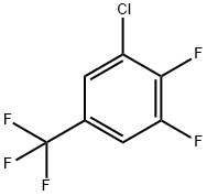 3-Chloro-4,5-difluorobenzotrifluoride 구조식 이미지