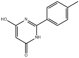 6-HYDROXY-2-(4-METHYLPHENYL)-4(3H)-PYRIMIDINONE Structure