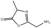 5(4H)-Oxazolone,2-(aminomethyl)-4-methyl-(9CI) 구조식 이미지