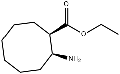 시클로옥탄카르복실산,2-아미노-,에틸에스테르,(1R,2S)-(9CI) 구조식 이미지