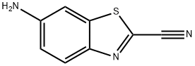 6-Amino-2-benzothiazolecarbonitrile 구조식 이미지
