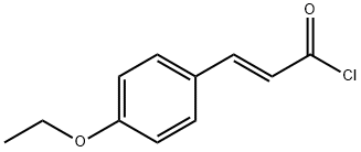 (2E)-3-(4-에톡시페닐)아크릴로일클로라이드 구조식 이미지