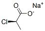 sodium (R)-2-chloropropionate Structure