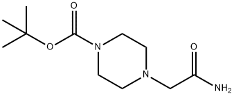 (4-BOC-PIPERAZIN-1-YL)-ACETAMIDE Structure