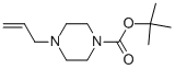 4-ALLYL-PIPERAZINE-1-CARBOXYLIC ACID TERT-BUTYL ESTER Structure