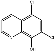 5,7-Dichloro-8-hydroxyquinoline Structure