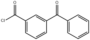 3-BENZOYL BENZOYL CHLORIDE Structure