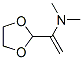 Ethenamine, 2-(1,3-dioxolan-2-yl)-N,N-dimethyl- (9CI) Structure