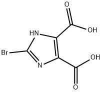 2-broMo-1H-iMidazole-4,5-dicarboxylic acid Structure