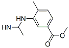 벤조산,3-[(1-이미노에틸)아미노]-4-메틸-,메틸에스테르(9CI) 구조식 이미지