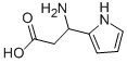 3-아미노-3-(1H-피롤-2-일)프로피온산 구조식 이미지