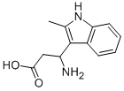 3-아미노-3-(2-METHYL-INDOL-3-YL)-프로피온산 구조식 이미지