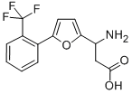 3-AMINO-3-[5-(2-TRIFLUOROMETHYLPHENYL)-FURAN-2-YL]-PROPIONIC ACID Structure