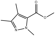 1H-피라졸-5-카르복실산,1,3,4-트리메틸-,메틸에스테르(9CI) 구조식 이미지