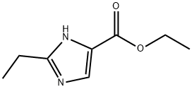 1H-Imidazole-4-carboxylicacid,2-ethyl-,ethylester(9CI) Structure