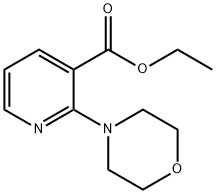 Ethyl 2-Morpholin-4-yl-nicotinate 구조식 이미지