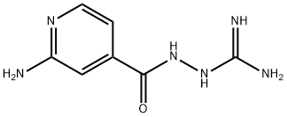 4-Pyridinecarboxylicacid,2-amino-,2-(aminoiminomethyl)hydrazide(9CI) Structure
