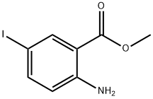 Methyl 2-amino-5-iodobenzoate Structure