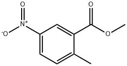 Methyl 5-nitro-2-methylbenzoate 구조식 이미지