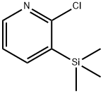 2-CHLORO-3-(TRIMETHYLSILYL)PYRIDINE Structure