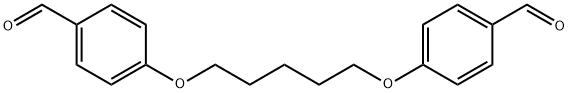 4,4’-(1,5-Pentanediyl)dioxydibenzaldehyde Structure