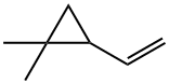 Cyclopropane, 2-ethenyl-1,1-dimethyl- Structure