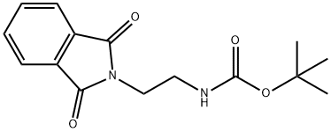 N-1-BOC-2-(1',3'-DIHYDRO-1',3'-DIOXO-2'H-ISOINDOL-2'-YL) ETHYLAMINE Structure