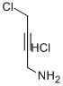1-AMINO-4-CHLORO-2-BUTYNE HCL Structure