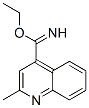 4-퀴놀린카르복스이미디산,2-메틸-,에틸에스테르(9CI) 구조식 이미지