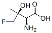 L-발린,4-플루오로-3-하이드록시-,(3S)-(9CI) 구조식 이미지