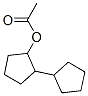 Cyclopentanol, 2-cyclopentyl-, acetate (7CI) Structure