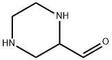 2-Piperazinecarboxaldehyde 구조식 이미지