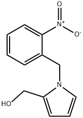 1H-Pyrrole-2-Methanol, 1-[(2-nitrophenyl)Methyl]- Structure