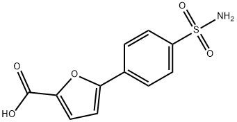 5-(4-Aminosulfonylphenyl)-furan-2-carboxylic acid Structure