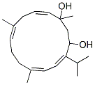 1,7,11-Trimethyl-4-isopropyl-4,6,10,13-cyclotetradecatetrene-1,3-diol Structure