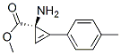 2-Cyclopropene-1-carboxylicacid,1-amino-2-(4-methylphenyl)-,methylester,(R)-(9CI) Structure