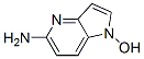 1H-Pyrrolo[3,2-b]pyridin-5-amine, 1-hydroxy- (9CI) 구조식 이미지