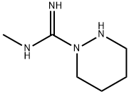 1(2H)-Pyridazinecarboximidamide,tetrahydro-N-methyl- Structure
