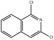 1,3-Dichloroisoquinoline 구조식 이미지