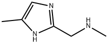 METHYL-(4-METHYL-1H-IMIDAZOL-2-YLMETHYL)-AMINE Structure