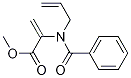 Methyl 2-(N-allylbenzaMido)acrylate Structure