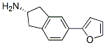 1H-Inden-2-amine,5-(2-furanyl)-2,3-dihydro-,(2S)-(9CI) 구조식 이미지