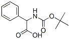 TERT-BUTOXYCARBONYLAMINO-PHENYL-ACETIC ACID Structure